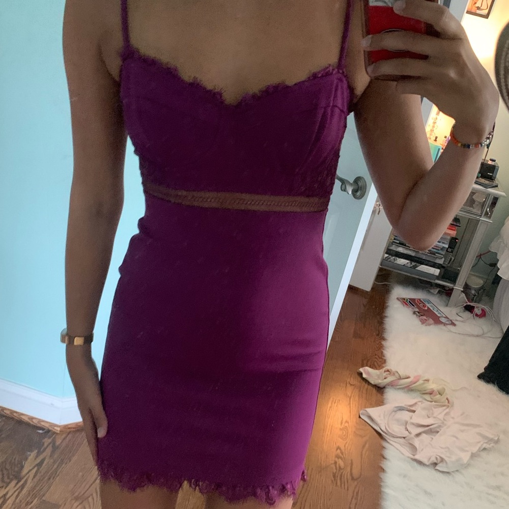 ASTR bustier mini dress size small